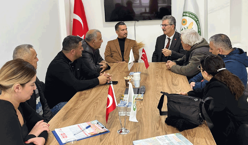 CHP Tepebaşı'ndan pancar üreticilerinin kampanyasına destek