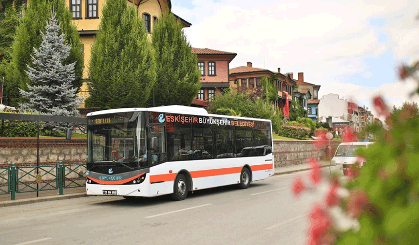 Eskişehir'de 14 otobüs hattının sefer saatleri değişiyor