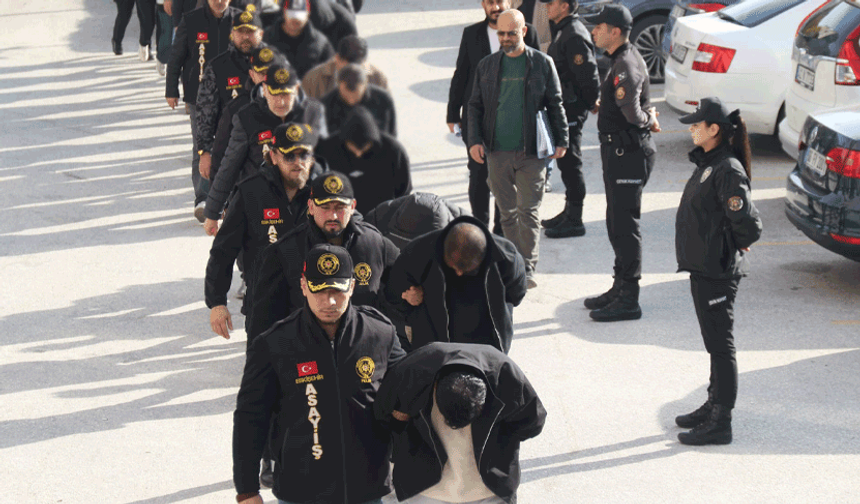 Eskişehir'de başlayan soruşturma 4 ile daha yayıldı: 17 şüpheli adliyede