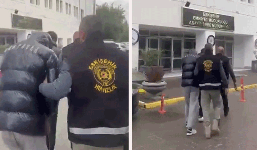 Eskişehir'de işyerlerini soyan 3 hırsız yakalandı