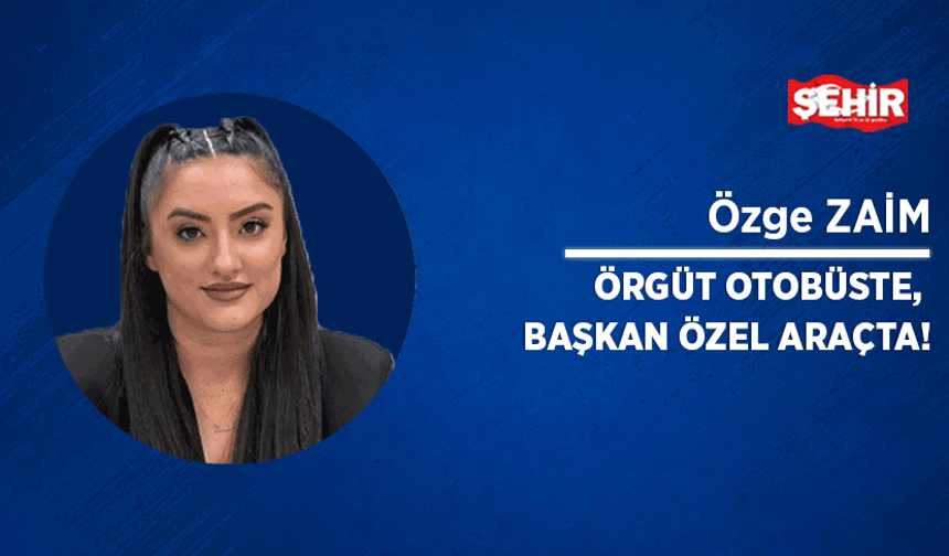 Örgüt otobüste, Başkan Özel araçta!