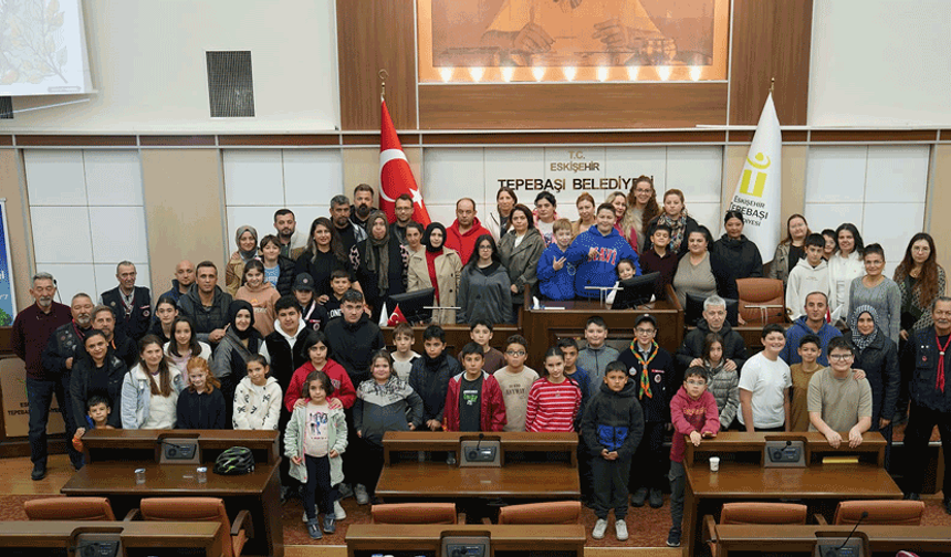 Tepebaşı'nın iklim izcileri yeni döneme hazırlanıyor