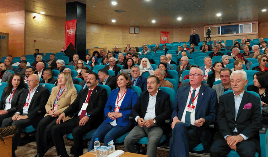 YENİ Parti Eskişehir’de kongre heyecanı: Talat Yalaz güven tazeledi!