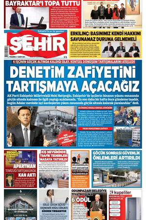 Şehir Gazetesi- 21 Kasım 2024 Perşembe