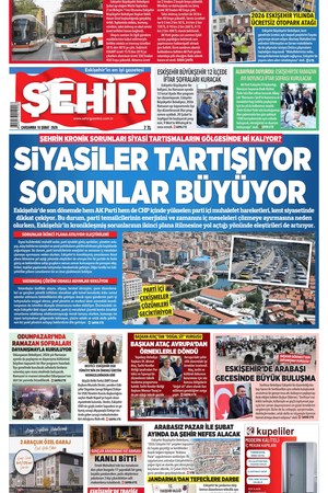 Şehir Gazetesi- 18 Şubat 2026 Çarşamba