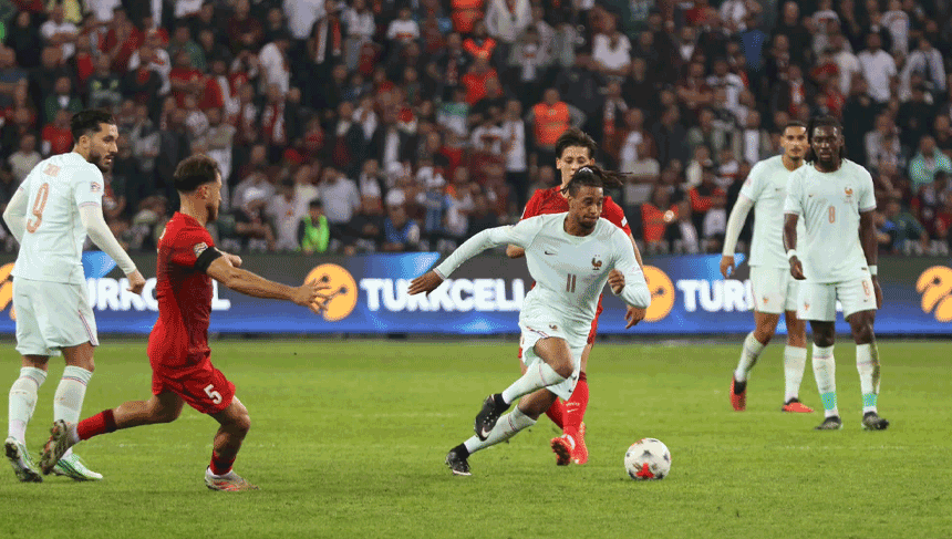 Milli Takım, Uluslar Ligi'ne Fransa mağlubiyeti ile başladı