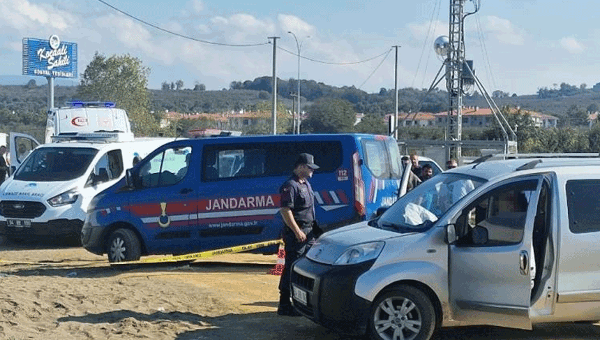 Sakarya'da muhtar aracında başından vurulmuş halde ölü bulundu