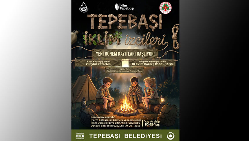 Tepebaşı’nda çocuklara çevre bilinci kazandıracak program
